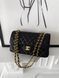 Модель в стилі Chanel Black Gold Texture 25 см P10032 фото 8