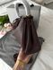 Сумка в стилі Balenciaga Rodeo Chocolate Gold P18027 фото 5