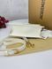 Сумка в стилі Jacquemus mini White P12009 фото 8