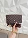 Сумка в стилі Louis Vuitton Felicie Pochette Brown 21,5 см P1051 фото 7