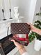 Сумка в стилі Louis Vuitton Felicie Pochette Brown 21,5 см P1051 фото 10