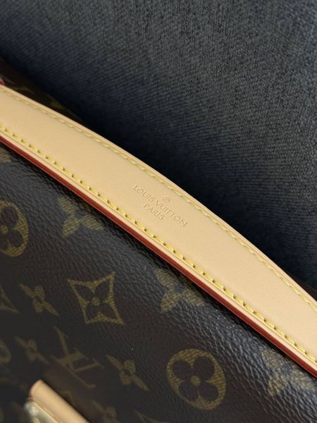 Модель в стилі Louis Vuitton Pochette Metis Brown 24 см 102-1 фото
