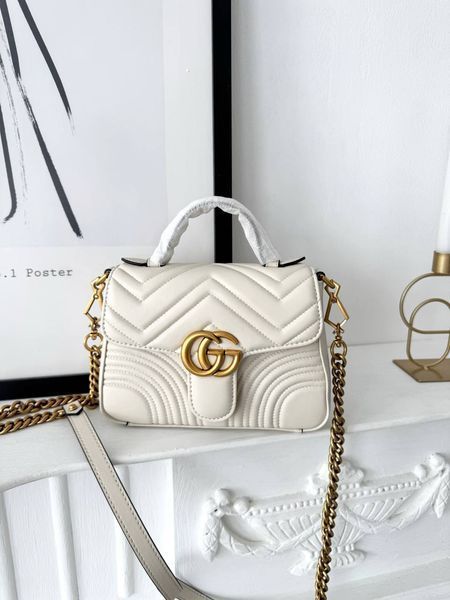 Модель в стилі  Gucci Marmont Milk P11036 фото