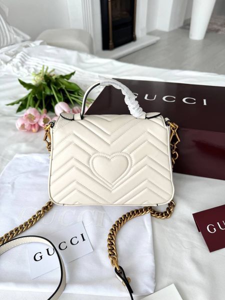 Модель в стилі  Gucci Marmont Milk P11036 фото