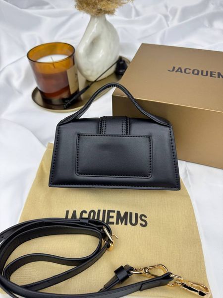 Сумка в стилі Jacquemus mini Black P12008 фото