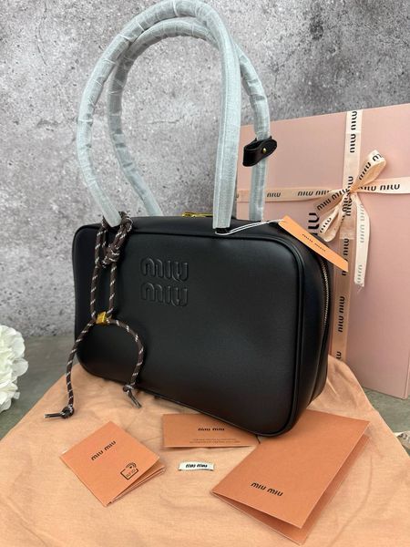 Сумка в стилі Miu Miu Black  P17014 фото