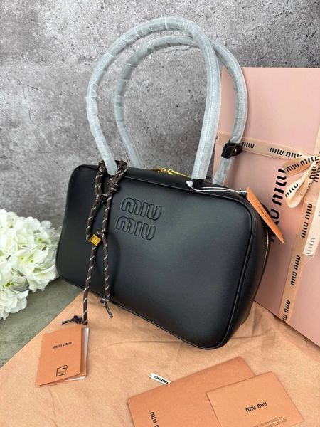 Сумка в стилі Miu Miu Black  P17014 фото