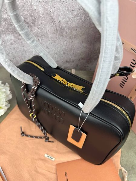 Сумка в стилі Miu Miu Black  P17014 фото
