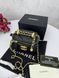 Модель в стилі Chanel mini Black P10104 фото 3