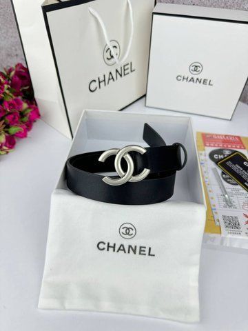 Модель в стилі Chanel Black Silver R0009 фото