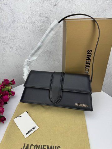 Сумка в стилі Jacquemus Black P12006 фото