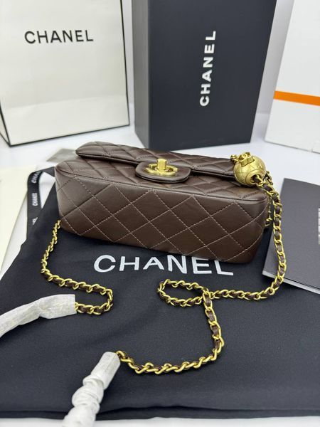 Модель в стилі Chanel Chocolate Gold 20 см P10091 фото