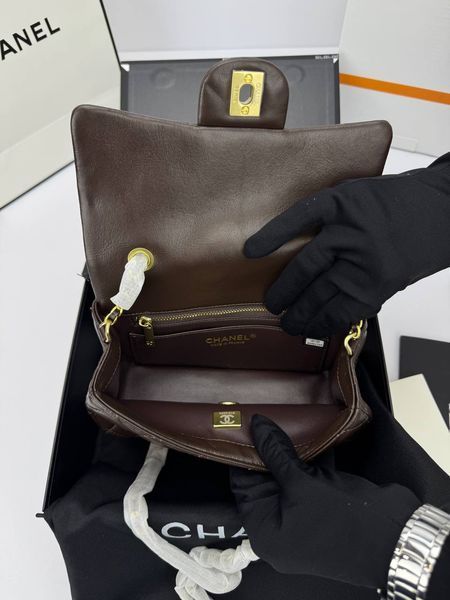 Модель в стилі Chanel Chocolate Gold 20 см P10091 фото