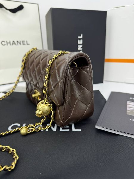 Модель в стилі Chanel Chocolate Gold 20 см P10091 фото