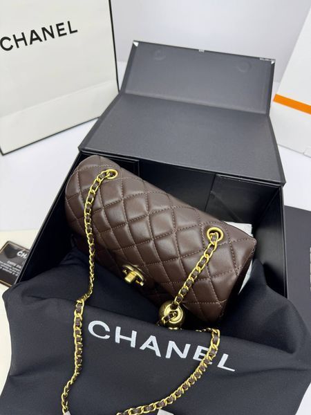 Модель в стилі Chanel Chocolate Gold 20 см P10091 фото