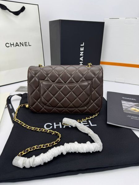 Модель в стилі Chanel Chocolate Gold 20 см P10091 фото