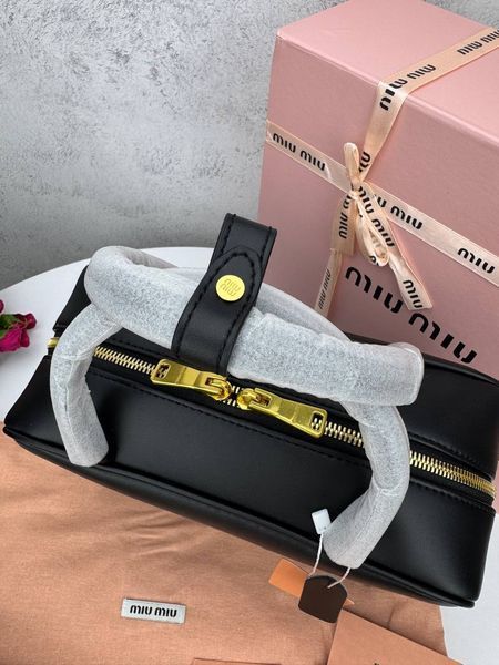 Сумка в стилі Miu Miu Black P17023 фото