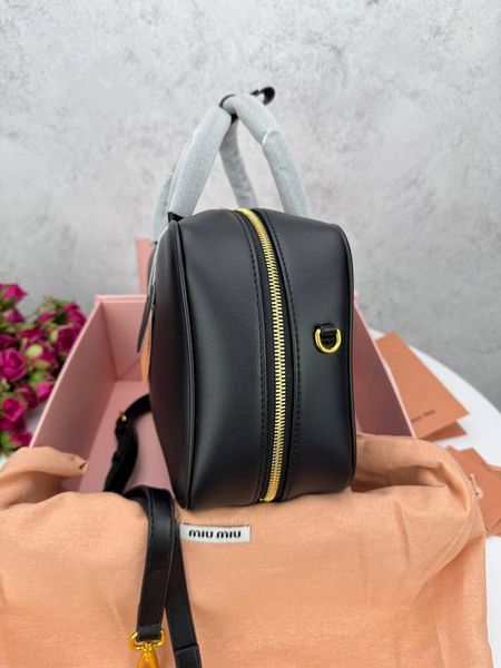 Сумка в стилі Miu Miu Black P17023 фото