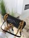 Модель в стилі Gucci Marmont Medium Black P11034 фото 9