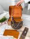 Сумка в стилі Louis Vuitton Loop Brown 23 см P1041 фото 2