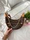 Сумка в стилі Louis Vuitton Loop Brown 23 см P1041 фото 7