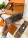 Сумка в стилі Louis Vuitton Loop Brown 23 см P1041 фото 9