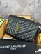 Сумка в стиліYves Saint Laurent Envelope Black Gold  P5025 фото 2