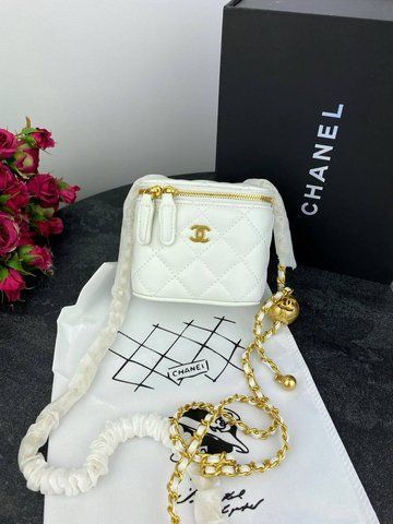 Модель в стилі Chanel mini White 11 см P10014 фото