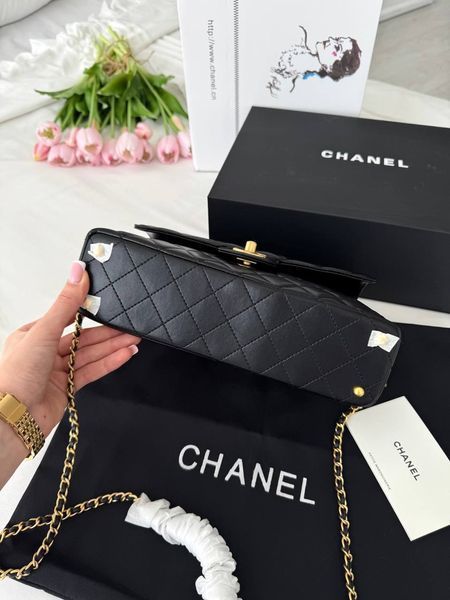 Модель в стилі Chanel Black Gold P10151 фото