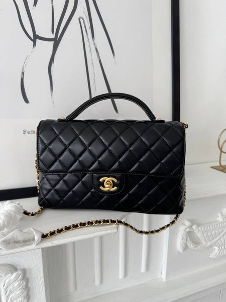 Модель в стилі Chanel Black Gold P10151 фото