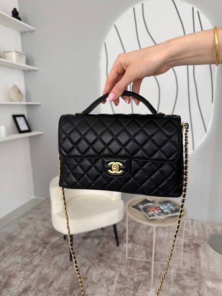 Модель в стилі Chanel Black Gold P10151 фото