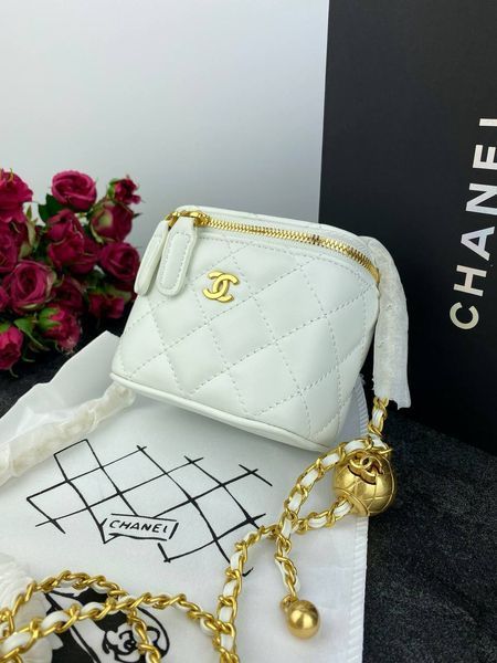 Модель в стилі Chanel mini White 11 см P10014 фото