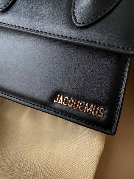 Сумка в стилі Jacquemus Black P12002 фото