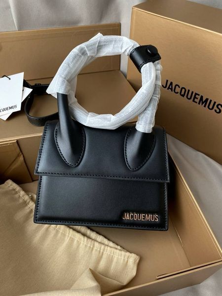 Сумка в стилі Jacquemus Black P12002 фото