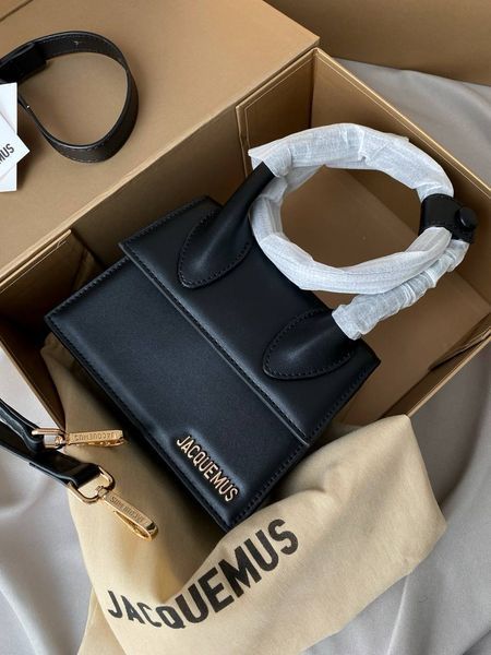 Сумка в стилі Jacquemus Black P12002 фото
