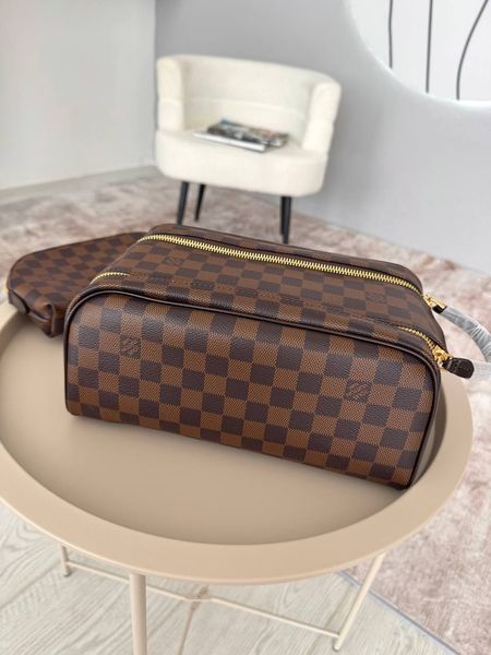 Сумка в стилі Louis Vuitton Dopp Kit Toilet Pouch 27 см P1064 фото