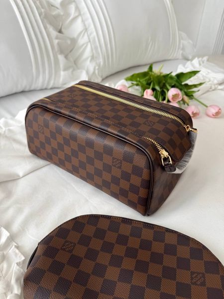 Сумка в стилі Louis Vuitton Dopp Kit Toilet Pouch 27 см P1064 фото