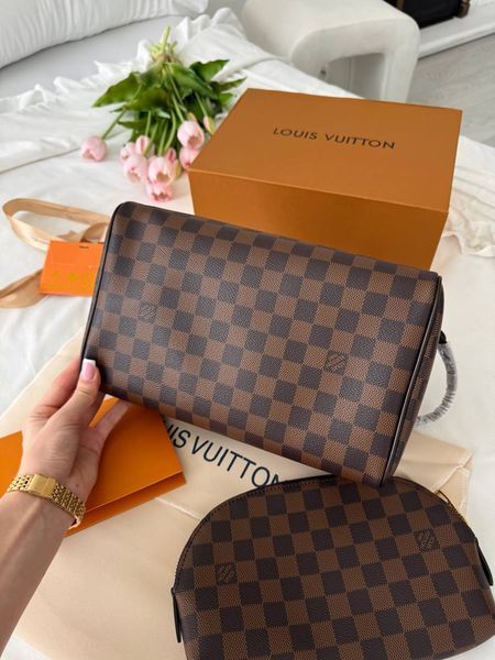 Сумка в стилі Louis Vuitton Dopp Kit Toilet Pouch 27 см P1064 фото