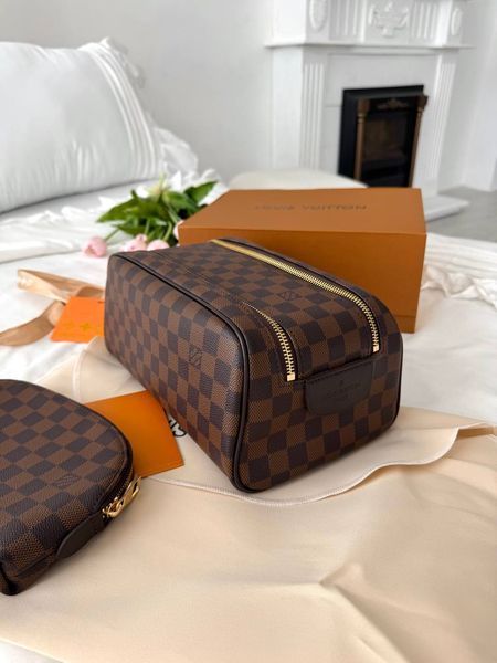 Сумка в стилі Louis Vuitton Dopp Kit Toilet Pouch 27 см P1064 фото