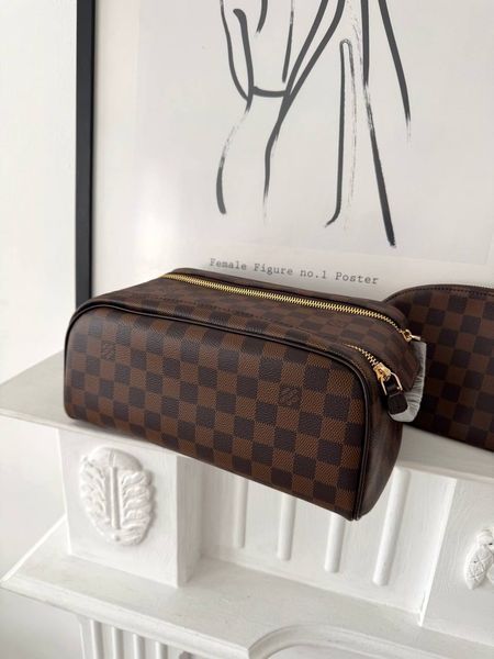 Сумка в стилі Louis Vuitton Dopp Kit Toilet Pouch 27 см P1064 фото