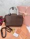 Сумка в стилі Miu Miu Brown P17022  фото 15
