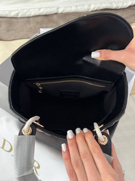 Модель в стилі Dior Lady Black Gold  24см P6073 фото