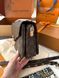 Модель в стилі Louis Vuitton Pochette Metis Brown 24см р1076 фото 6