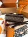 Модель в стилі Louis Vuitton Pochette Metis Brown 24см р1076 фото 7