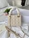 Сумка в стилі  Dior Lady Beige Gold P6062 фото 3