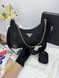 Сумка в стилі Prada Black P4002 фото 2