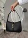 Сумка в стилі Yves Saint Laurent Hobo Le 5 A 7 Black/Gold P5007 фото 7