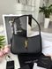 Сумка в стилі Yves Saint Laurent Hobo Le 5 A 7 Black/Gold P5007 фото 1