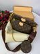 Модель в стилі Louis Vuitton Multi Pochette Brown 24 см P1003 фото 9