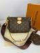 Модель в стилі Louis Vuitton Multi Pochette Brown 24 см P1003 фото 12